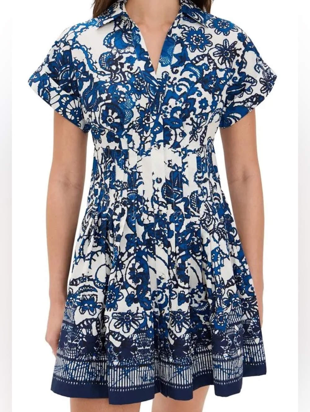 Cara Cara Nash Mini Dress | Dentelle Blue